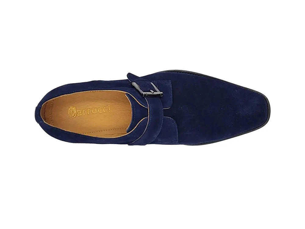 Supple Suede Single Monk - Image 14