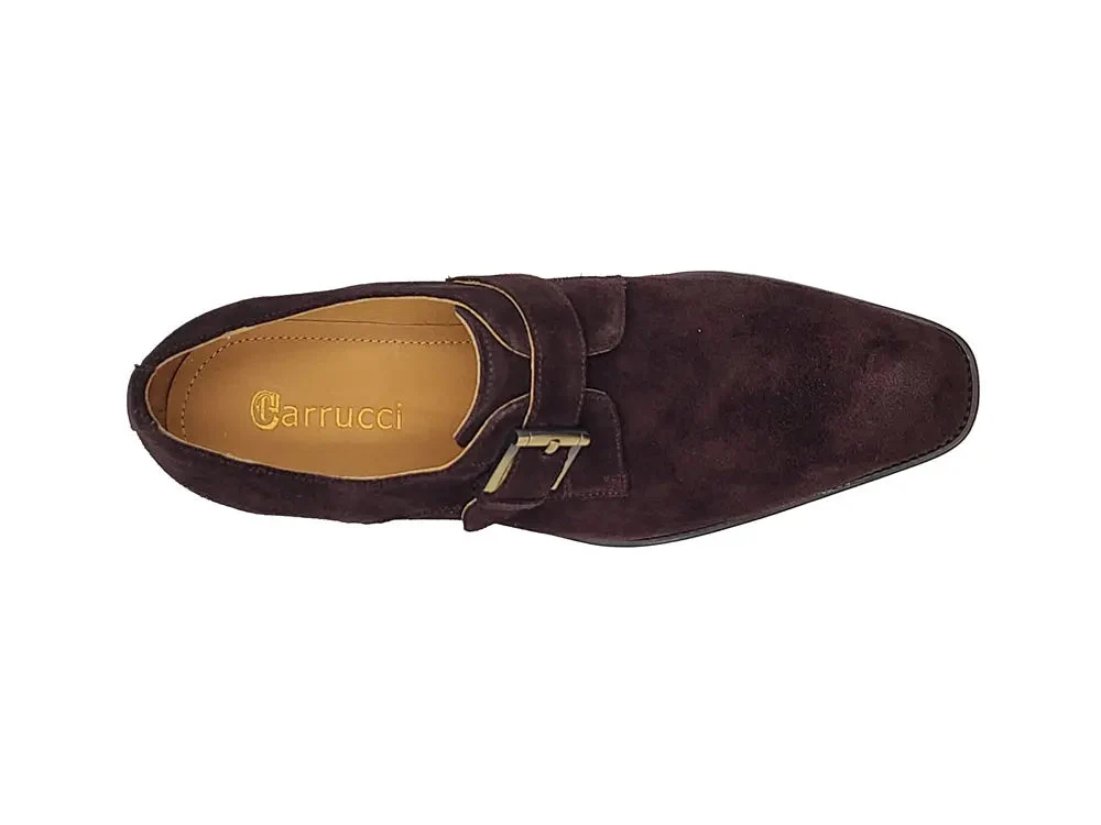 Supple Suede Single Monk - Image 3
