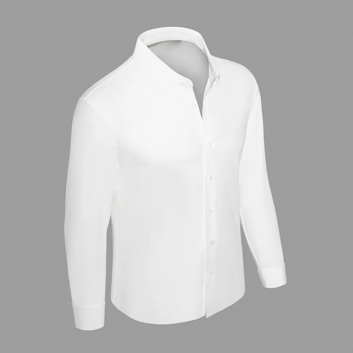 TechFlex Stitchless LS Shirt WHITE - Image 2