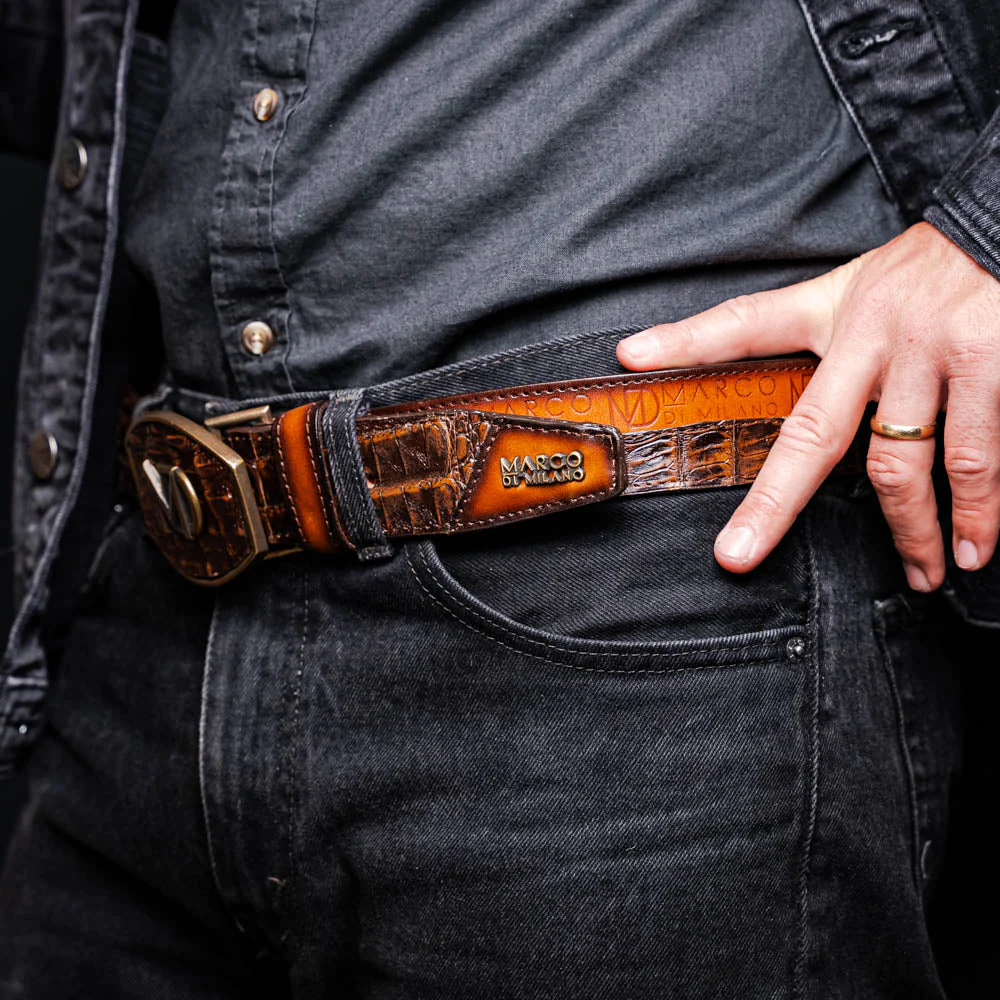 Texas Belt Aged Brown - Image 10