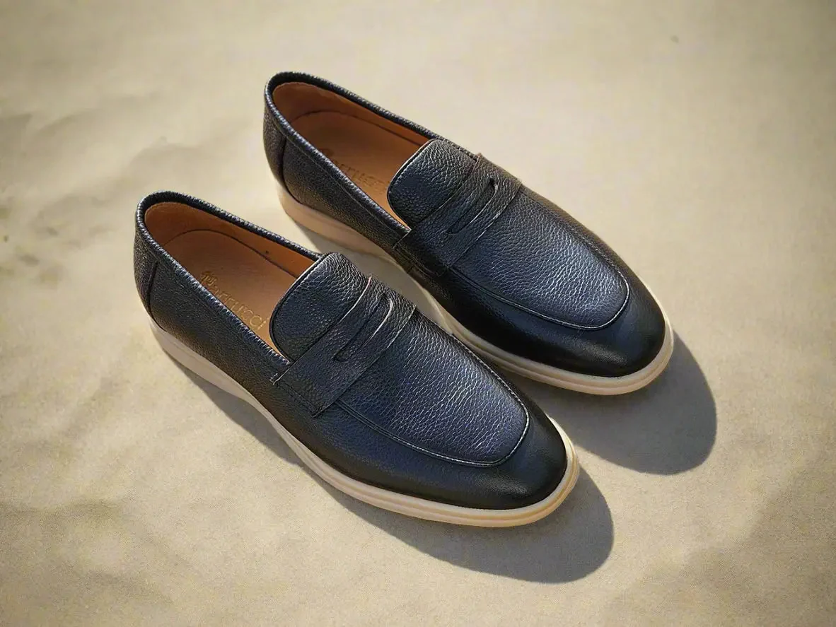Tumble Calfskin Penny Loafer - Image 8