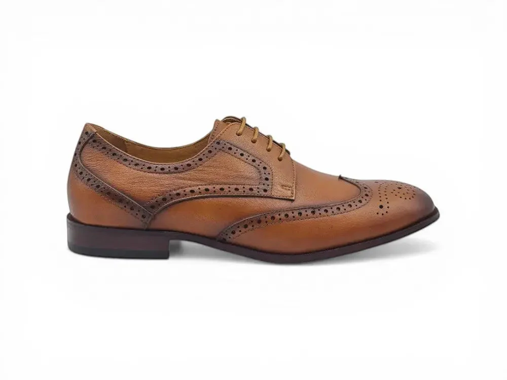Tumbled Leather Blucher style Oxford with Flex Sole - Image 5