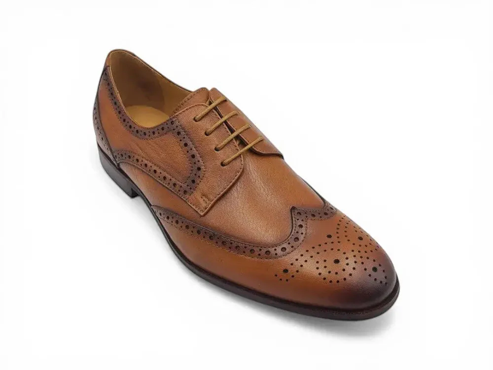 Tumbled Leather Blucher style Oxford with Flex Sole - Image 9