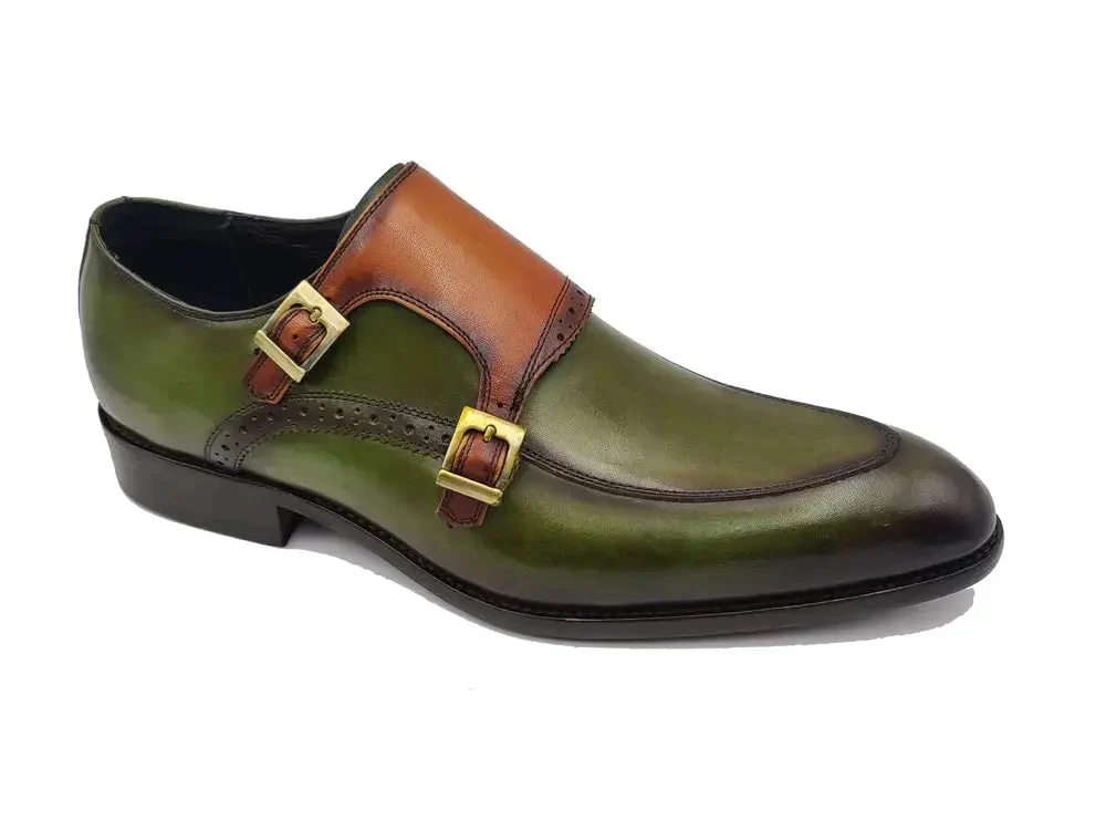 Two Tone Double Monk Strap - Image 2