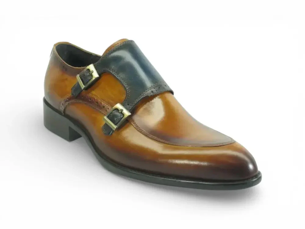 Two Tone Double Monk Strap - Image 5