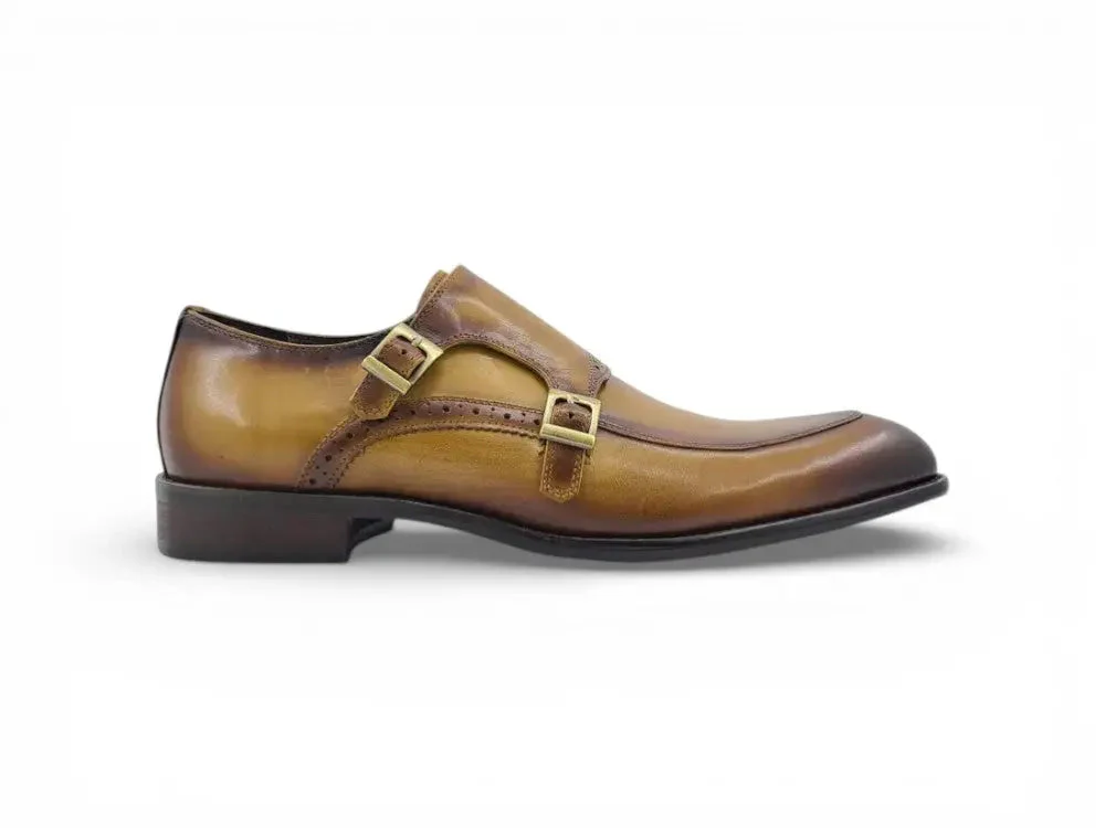 Two Tone Double Monk Strap - Image 7