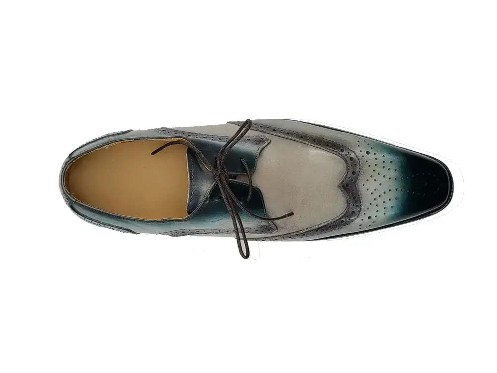 Two Tone Wingtip Blucher Oxford - Image 4