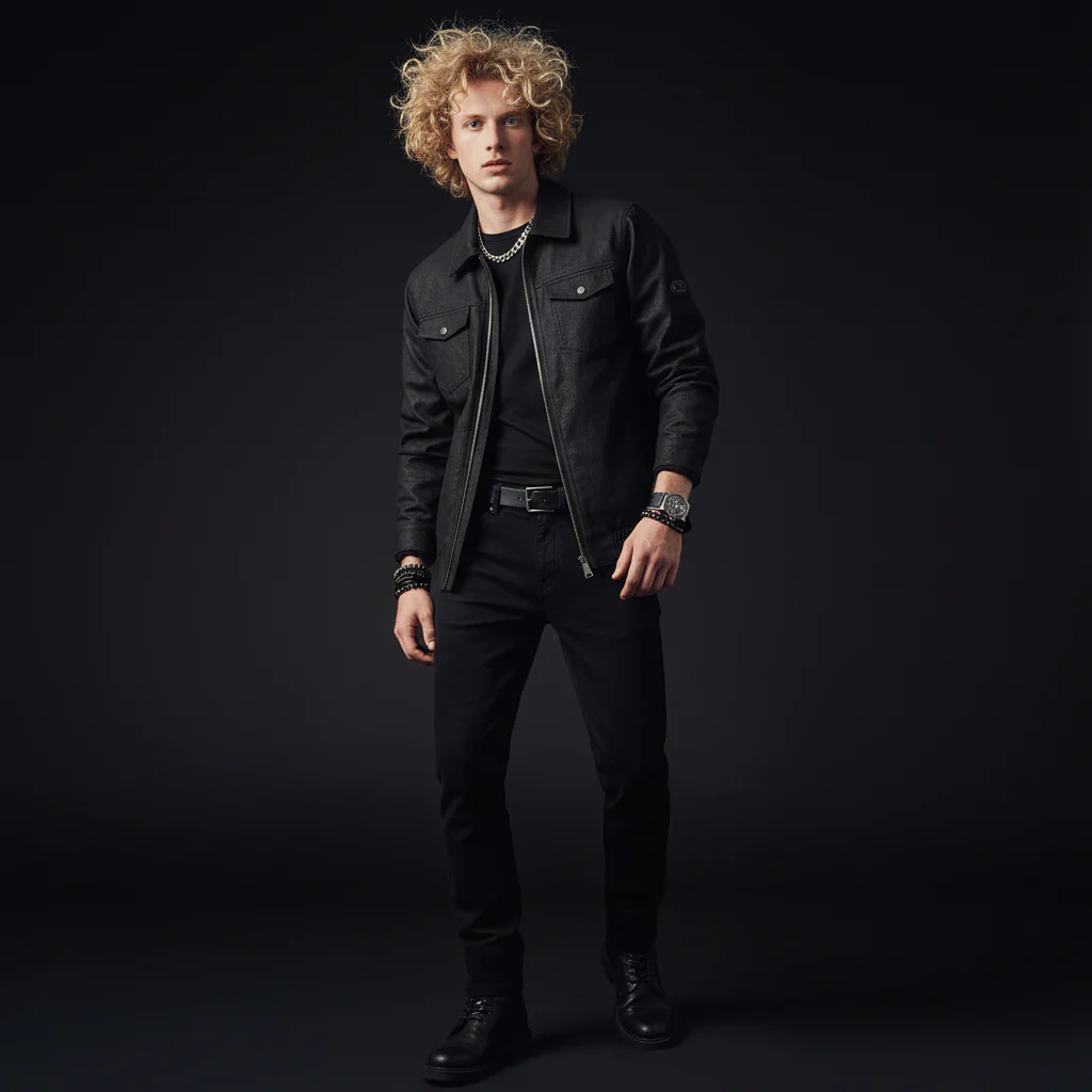 Vanguard Utility Zip Jacket BLACK - Image 2