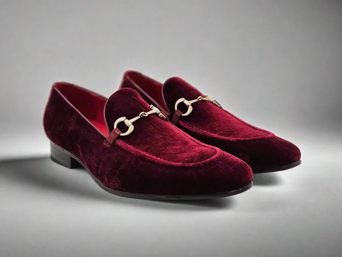 Velvet Buckle Loafer - Image 3