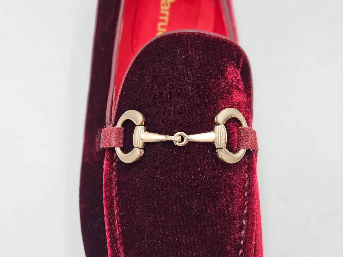 Velvet Buckle Loafer - Image 4