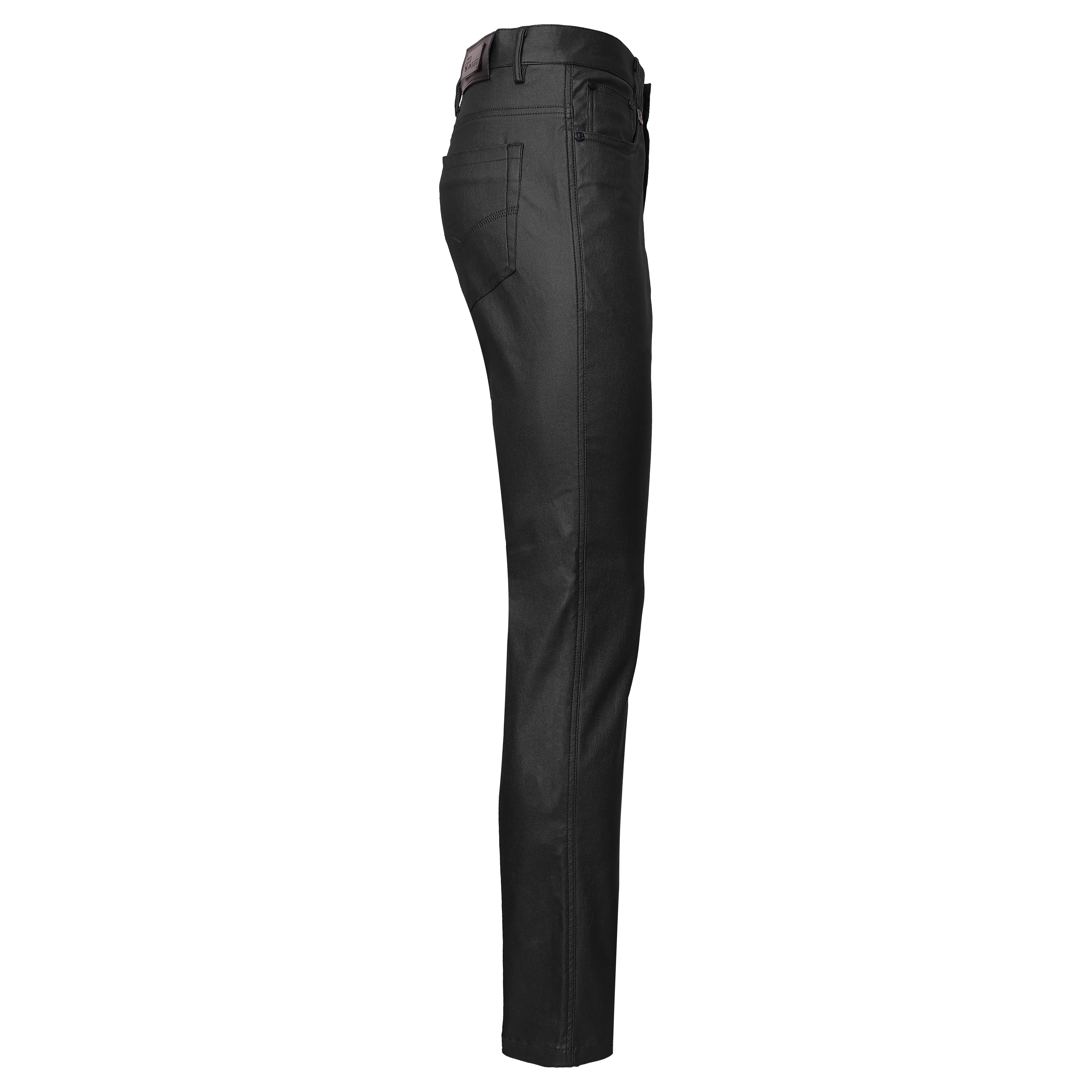 Versatile Vogue Metallic Jeans BLACK - Image 2