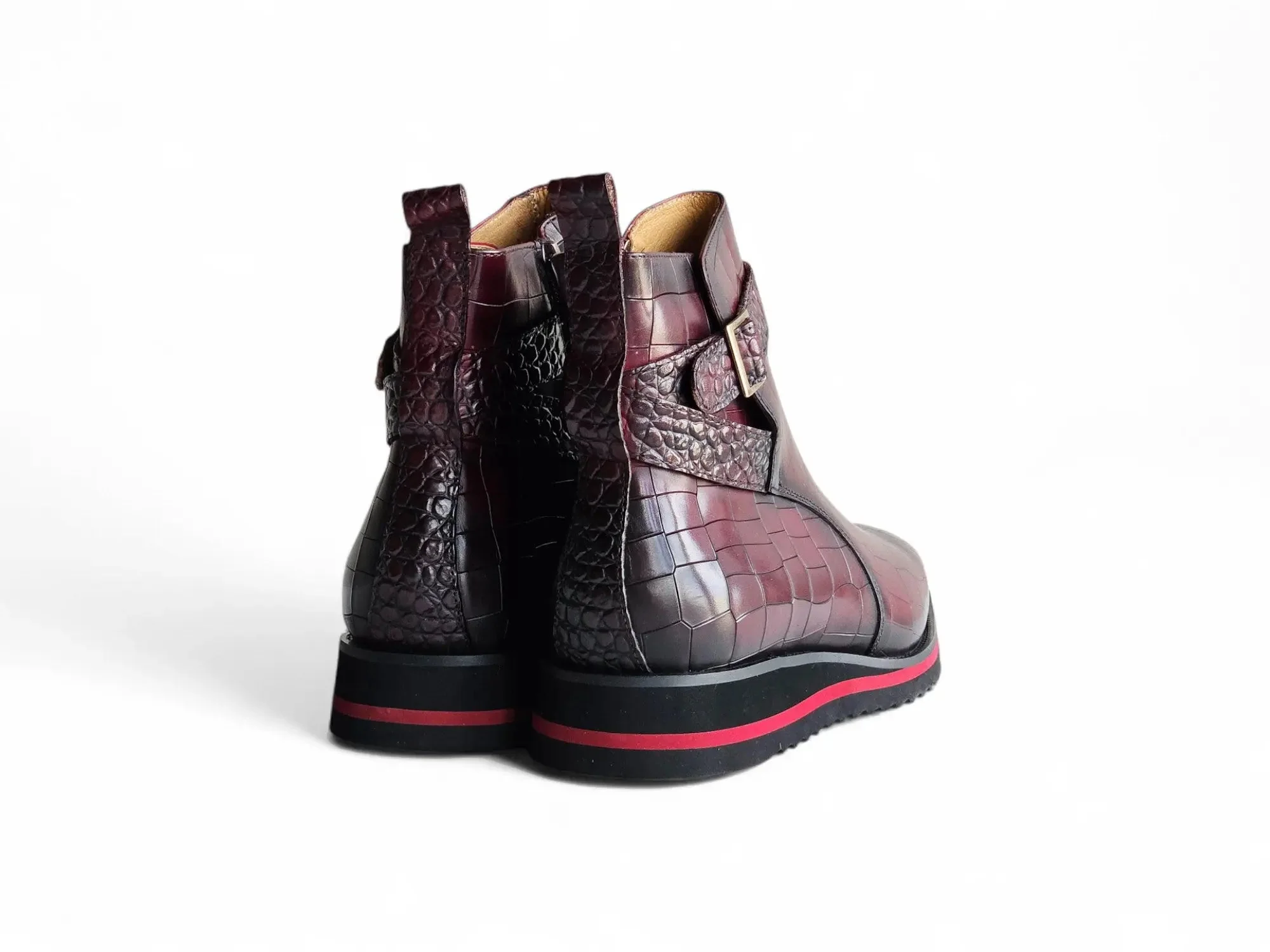 Vesper Cross Strap Buckle Boot - Image 3