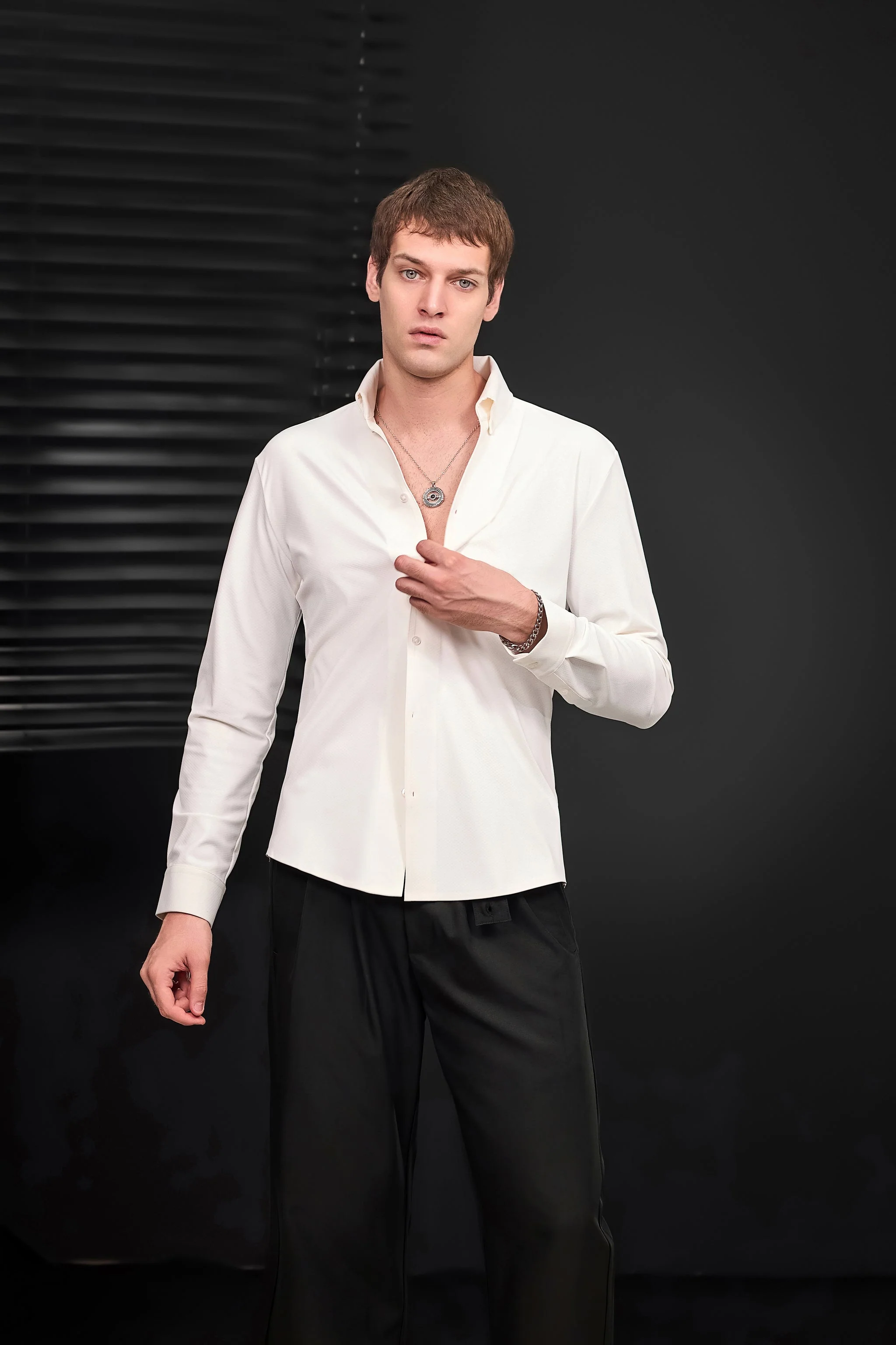 Wellington Side-Tab Trousers BLACK - Image 13