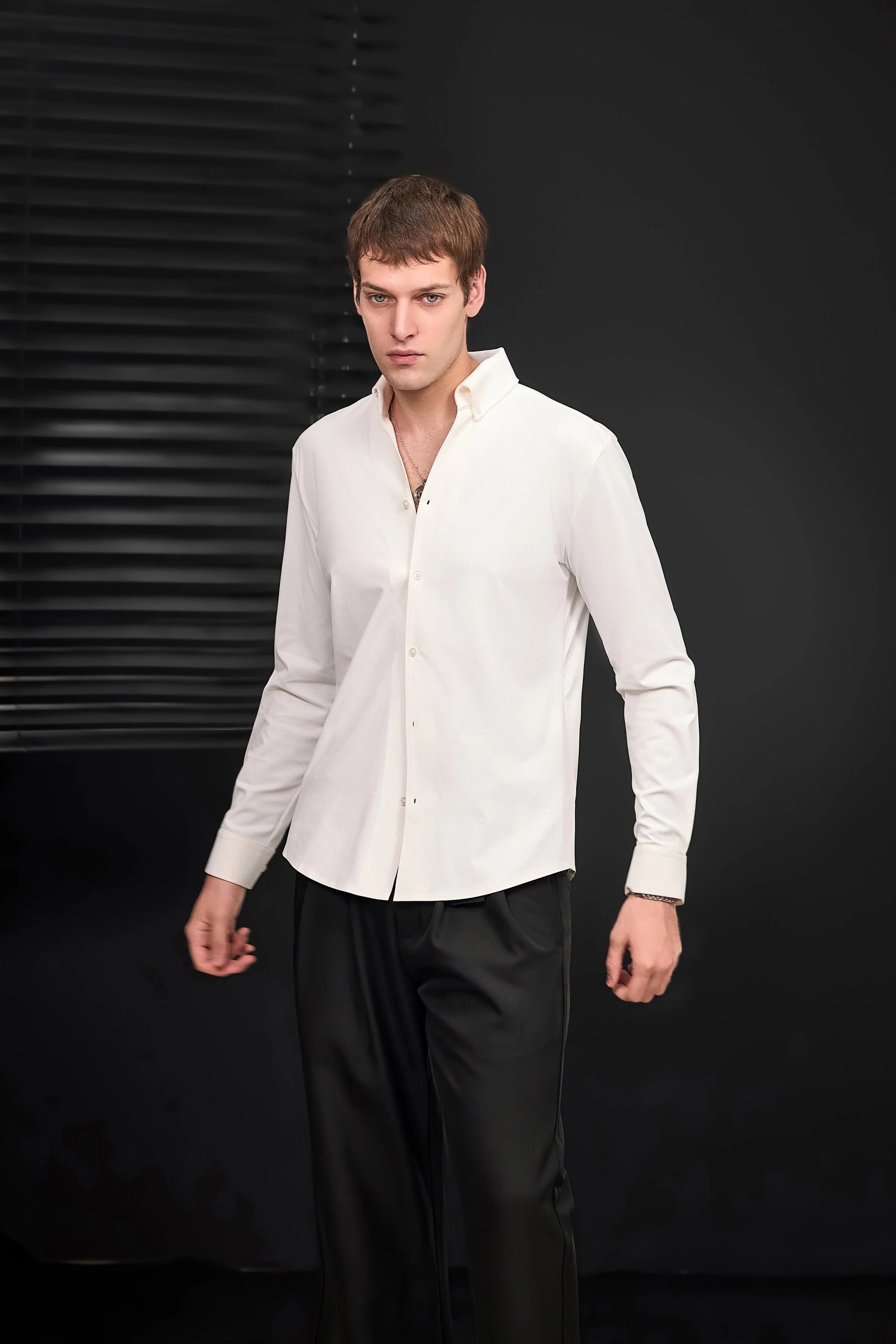 Wellington Side-Tab Trousers BLACK - Image 15