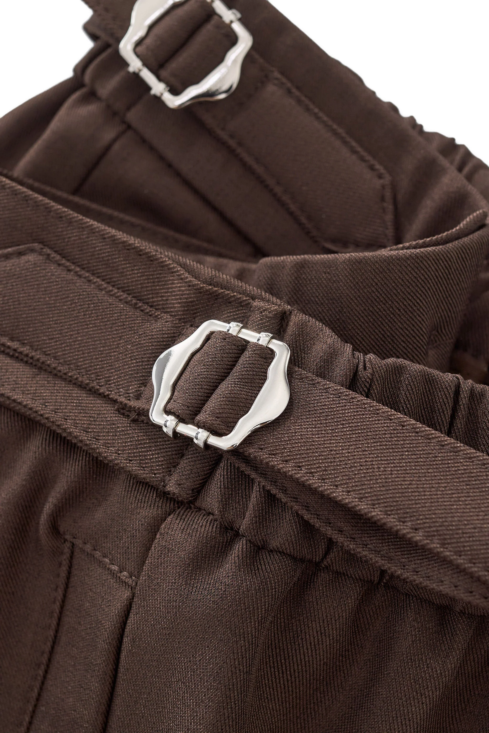 Wellington Side-Tab Trousers COFFEE - Image 7