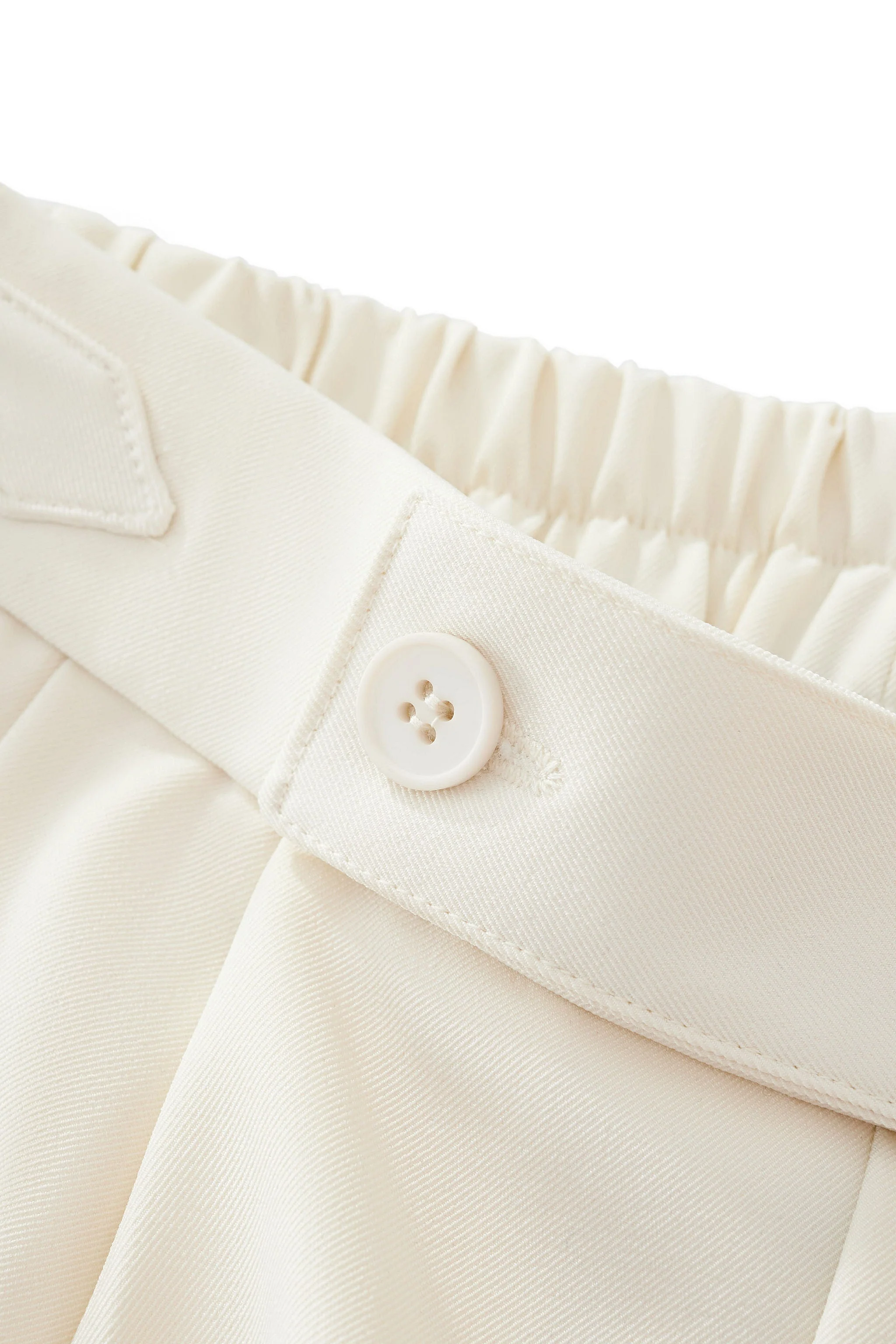 Wellington Side-Tab Trousers IVORY - Image 7