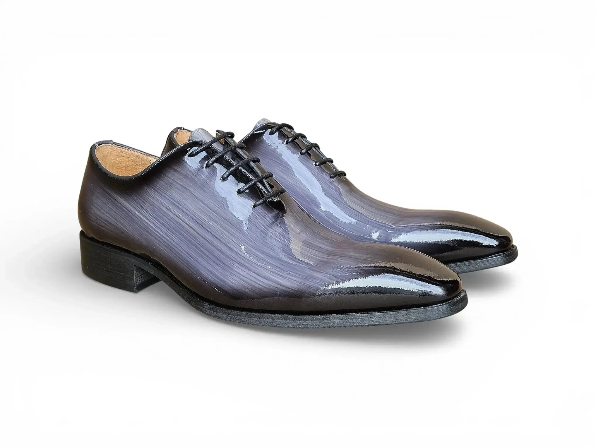 Wholecut Patent Leather Oxford - Image 6