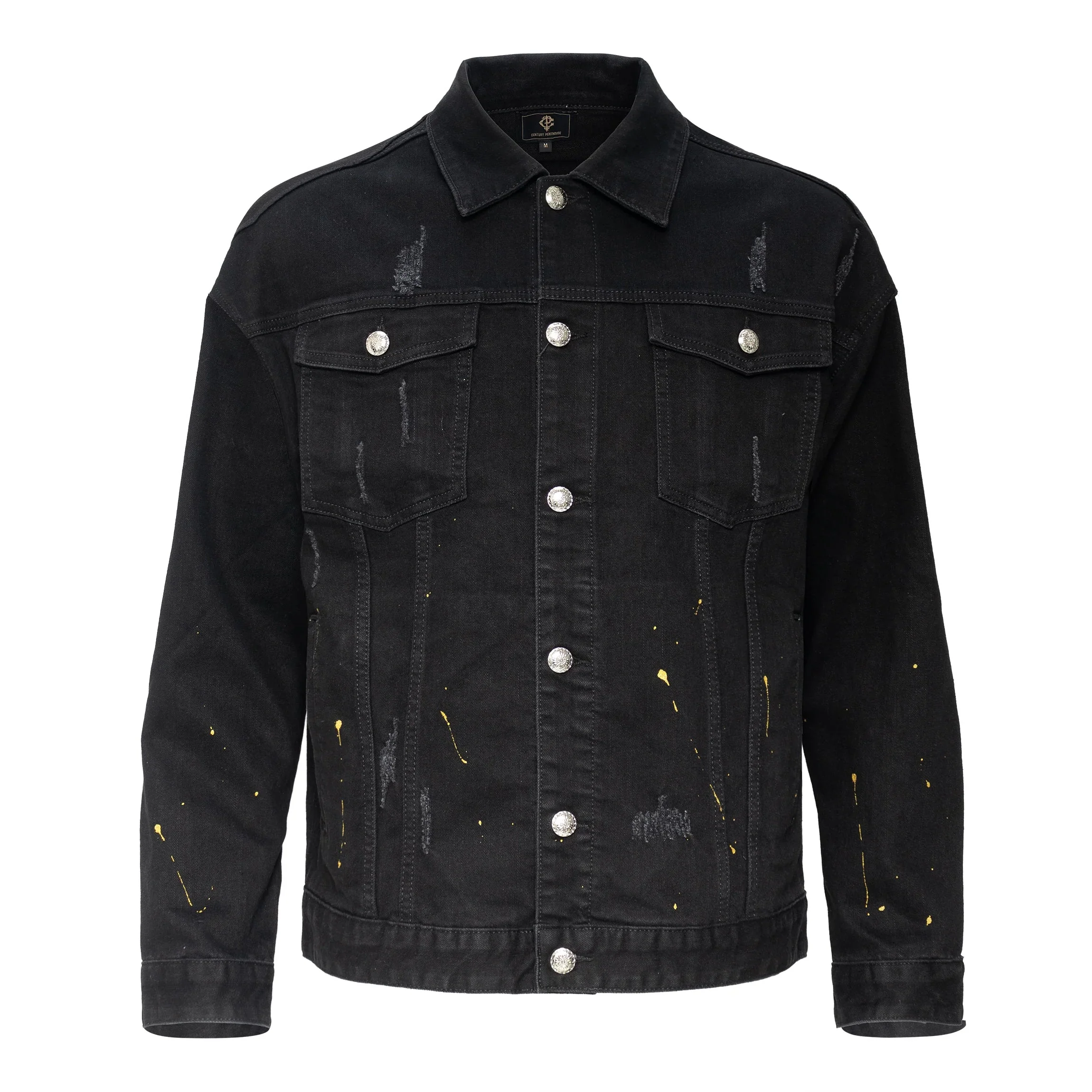 Winged Horizon Jacket - CENTURY PENTHOUSE BLACK/GOLD JACKET