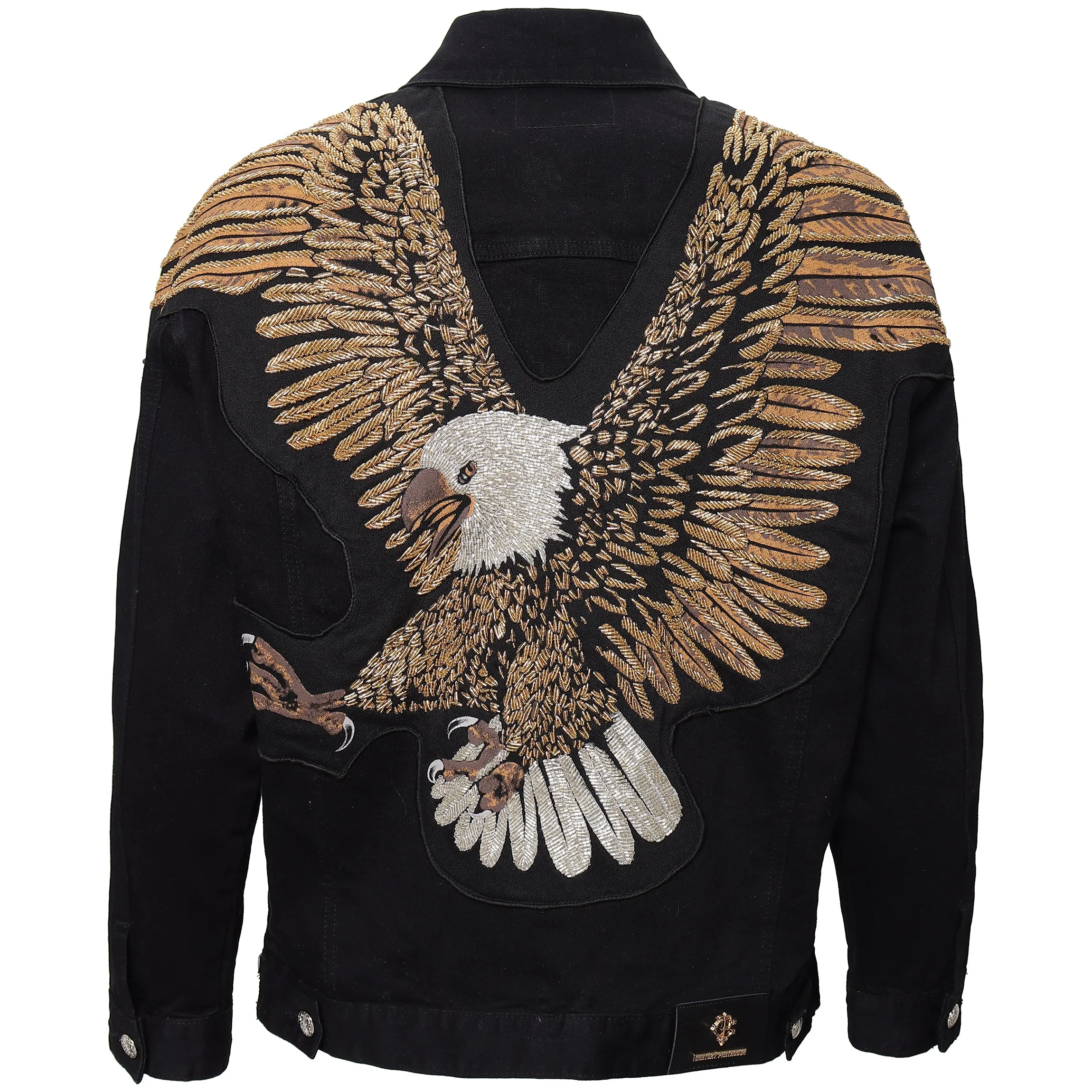 Winged Horizon Jacket - CENTURY PENTHOUSE BLACK/GOLD JACKET - Image 4