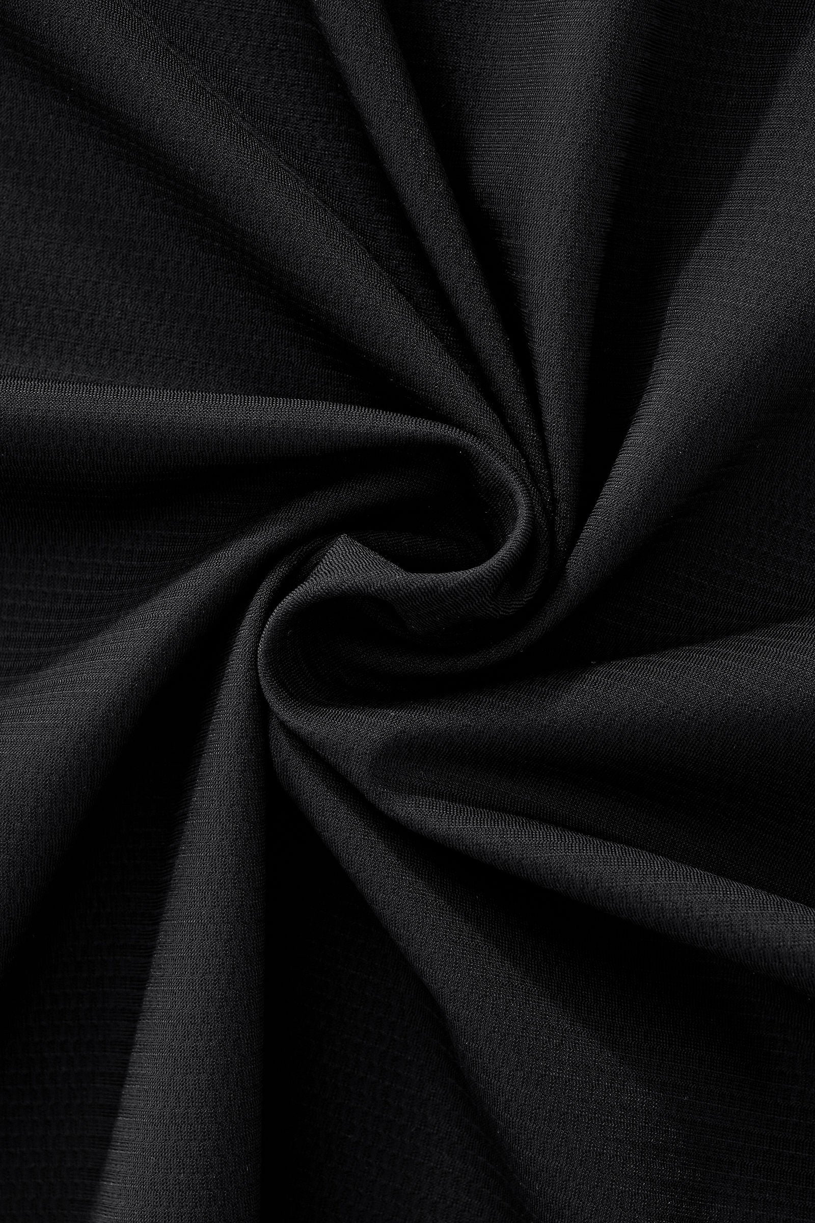 Zip Placket Performance Polo – El Baron BLACK - Image 11