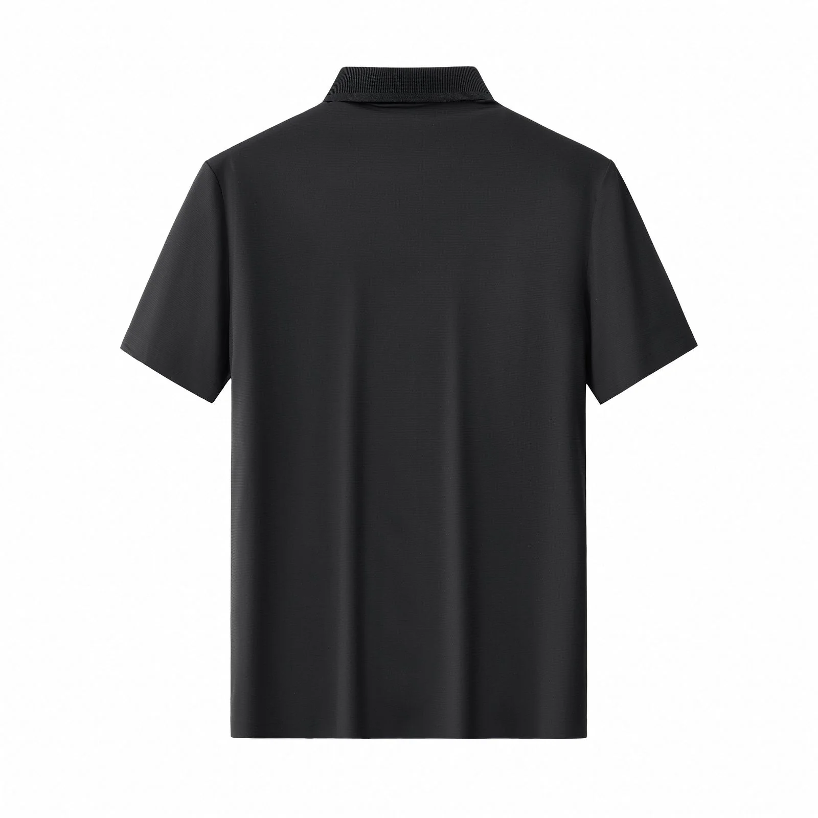 Zip Placket Performance Polo – El Baron BLACK - Image 2