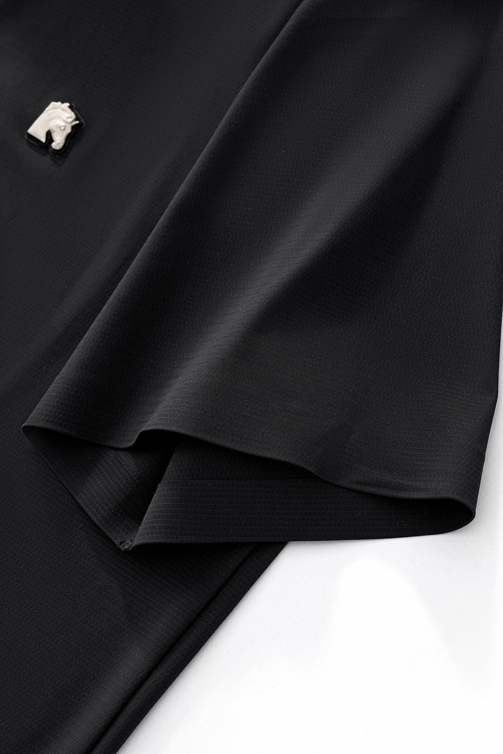Zip Placket Performance Polo – El Baron BLACK - Image 5