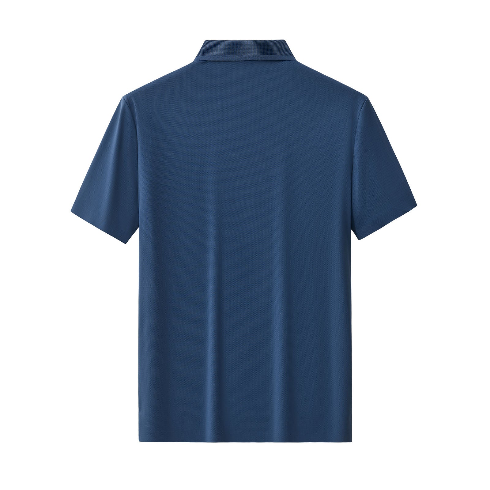 Zip Placket Performance Polo – El Baron DARK BLUE - Image 2